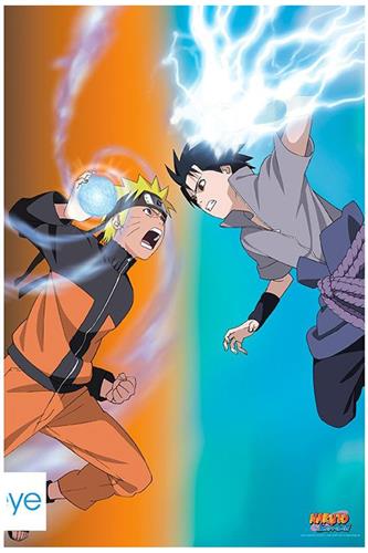 Naruto Shippuden - Naruto vs. Sasuke Plakat 91,5x61cm