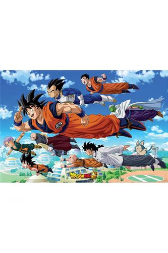 Super Goku's Group Plakat 91,5x61cm - Abysse Faraos Webshop