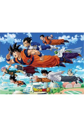 Dragon Ball Super - Goku's Group Plakat 52x35cm