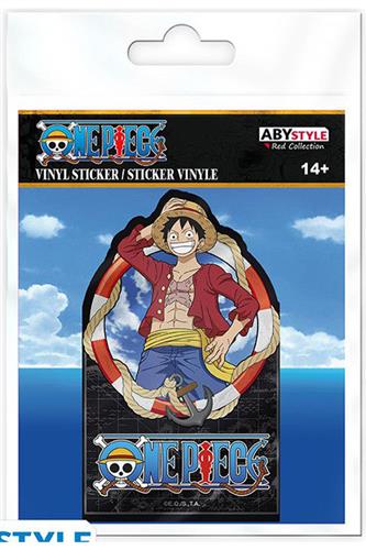 One Piece - Luffy Individuelt Klistermærke