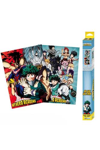 My Hero Academia - Artworks Plakater 52x38cm (2stk) My Hero Academia - Artworks Plakater 52x38cm (2stk)