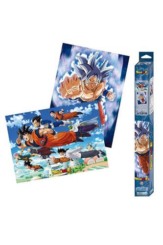 Dragon Ball Super - Goku & Friends Plakater (2stk) 52x38cm
