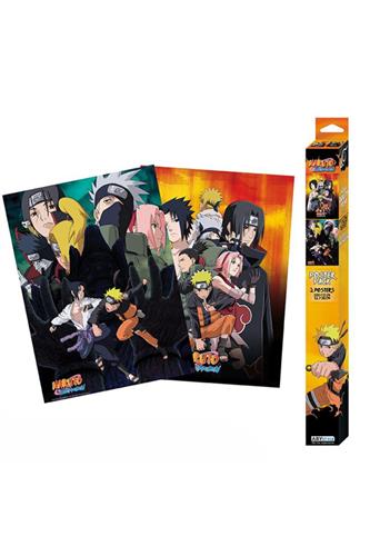 Naruto Shippuden - Ninjas (2stk) 52x38cm