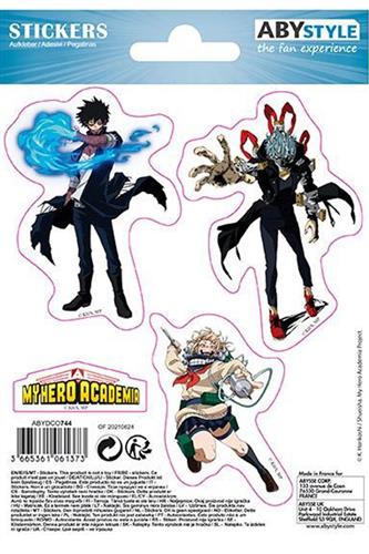 My Hero Academia - Heroes Villains Klistermærker 16x11cm (2 Ark)