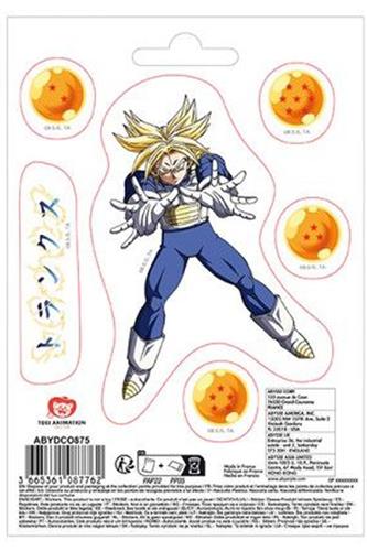 Dragon Ball Z - Gohan & Trunks Klistermærker 16x11 (2 Ark) Dragon Ball Z - Gohan & Trunks Klistermærker 16x11 (2 Ark)