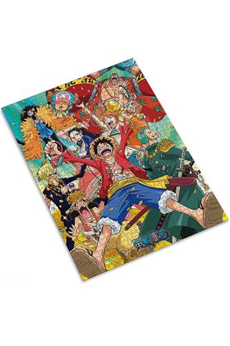 One Piece - Straw Hat Crew Puslespil (1000 brikker)