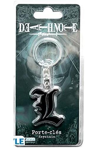 Death Note - L Symbol Nøglering