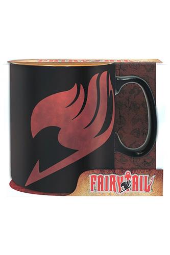 Fairy Tail - Lucy, Natsu & Emblem Krus 460ml