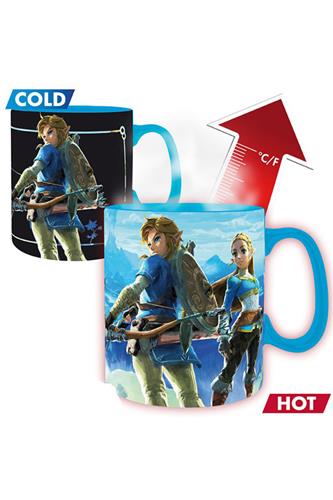 Legend of Zelda - Breath of the Wild Krus 460ml Heat Change
