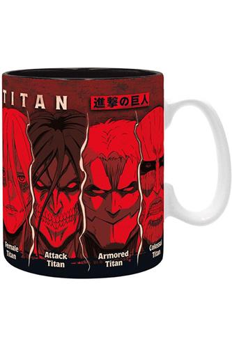 Attack On Titan - All Titans Krus 460ml
