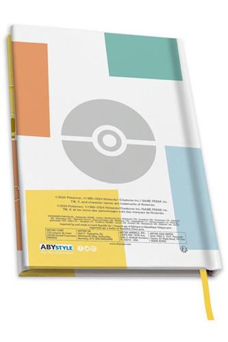 Pokemon - Kanto Starters A5 Notesbog