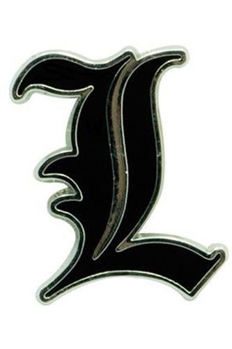Death Note - L Symbol Pin