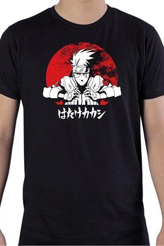 Naruto Shippuden - Kakashi Black T-Shirt