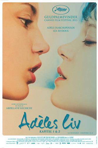 ADÈLES LIV - KAPITEL 1 & 2 Original Dansk Filmplakat 2013