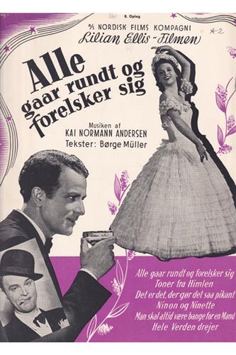 Alle Gaar Rundt og Forelsker Sig 1941 - 8. Oplag Node Hæfte