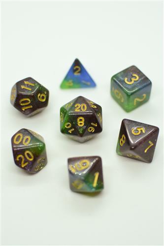 Rollespilsterninger: 3farve - glitter #08