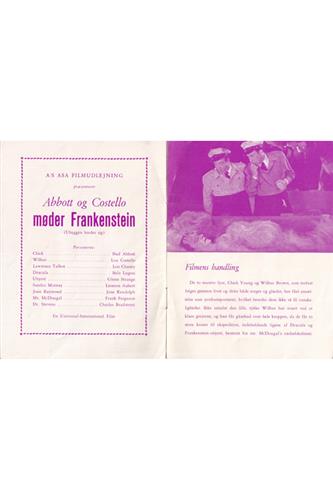 Abbot og Costello møder Frankenstein - 1950