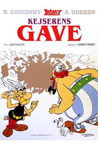 Asterix DÄNISCH Nr 1977 Dänemark Dansk Danish 21 Kejserens Gave 