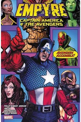 Empyre Captain America & Avengers