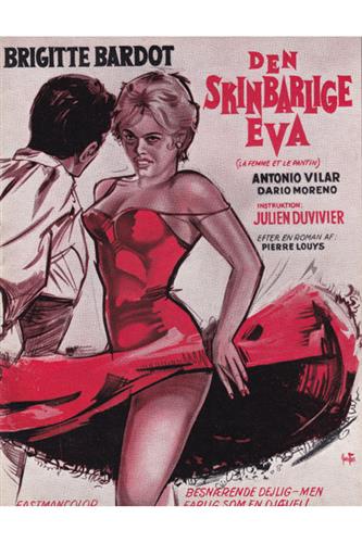Den Skinbarlige Eva - 1960 