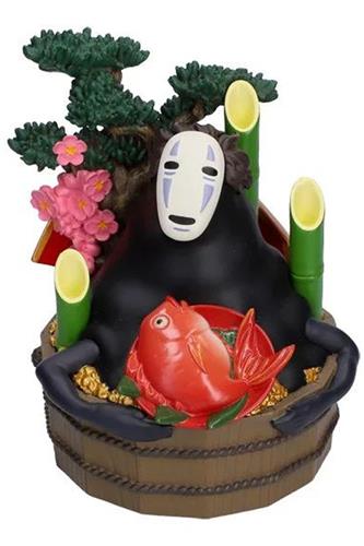 Spirited Away - No Face Golden Bucket & Bamboos Diorama 18cm