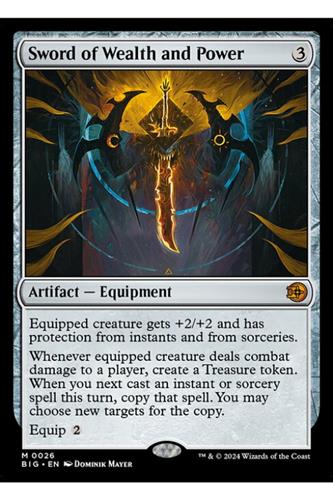 Sword of Wealth and Power Sword of Wealth and Power