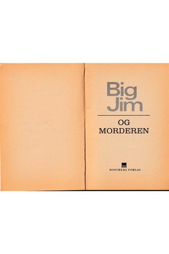 Big Jim - Bind 11 - Big Jim og morderen 1968