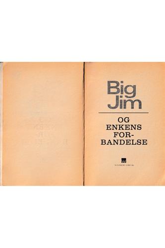 Big Jim - Bind 29 - Big Jim og enkens forbandelse 1969