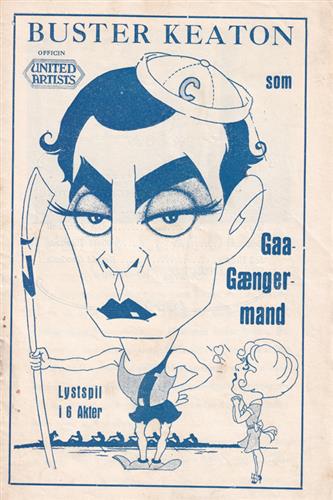 Buster Keaton som Gaa-Gængermand - 1927 (College)