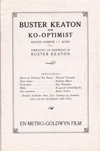 Ko-optimist - 1926 (Go West)