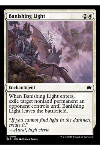 Banishing Light