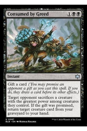 Consumed by Greed