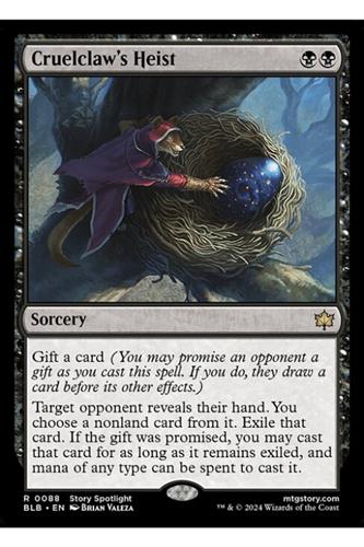 Cruelclaw's Heist