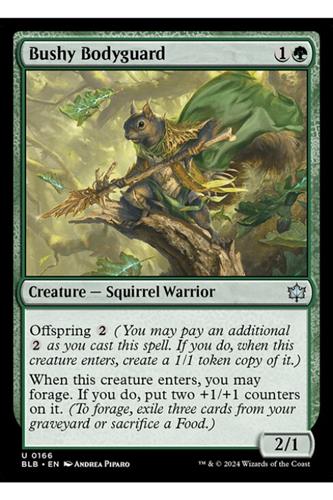 Bushy Bodyguard
