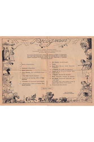 Brdr. Schmit's Zoo Cirkus 1951