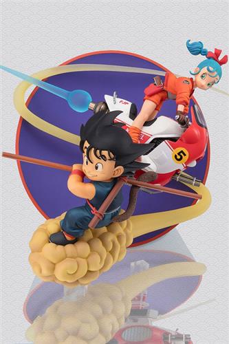 Dragon Ball - Son Goku & Bulma Pvc Statue 18cm