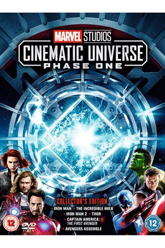 Marvel Studios Cinematic Universe Phase 1 (6 Films) DVD