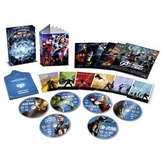 Marvel Studios Cinematic Universe Phase 1 (6 Films) DVD