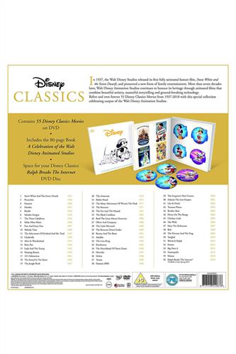 Classics Complete Movie Collection DVD - 55 Disney (1937-2018) | Faraos