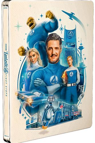 The Fantastic Four - First Steps Limited Edition Steelbook 4K Ultra HD + Blu-Ray