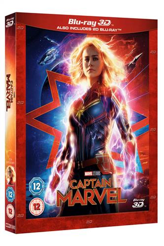 Captain Marvel 3D Blu-Ray
