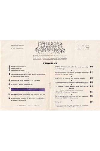 Circus Belli 1949