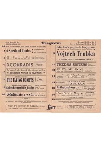 Circus Belli 1953