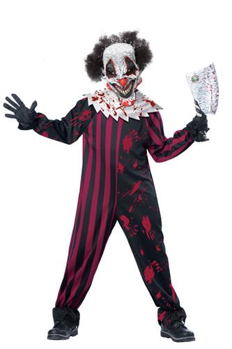 sløjfe Credential makker Killer Clown - Størrelser: 8-14 år | Faraos Webshop