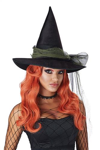 Forhekset Orange Paryk