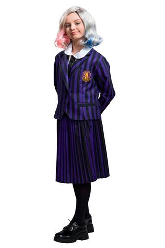 Wednesday Skoleuniform, Sort/Grå