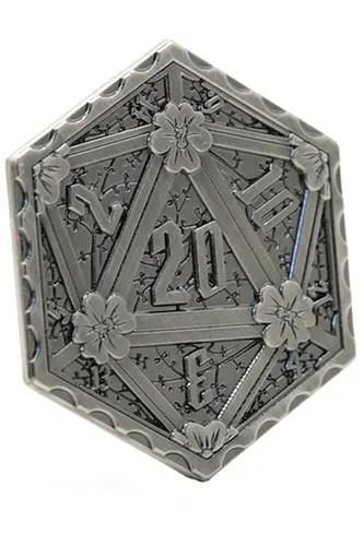 Coin crit/fail - Blomst (sølv) Coin crit/fail - Blomst (sølv)