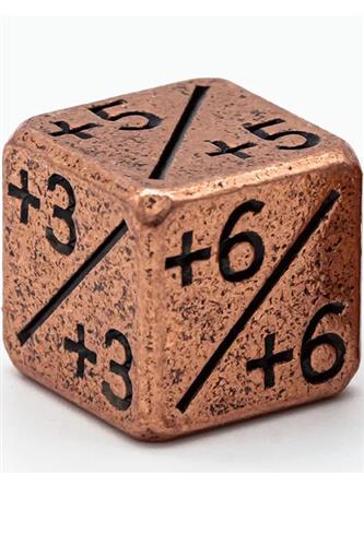 Counter Dice: Metal Plus (Copper)