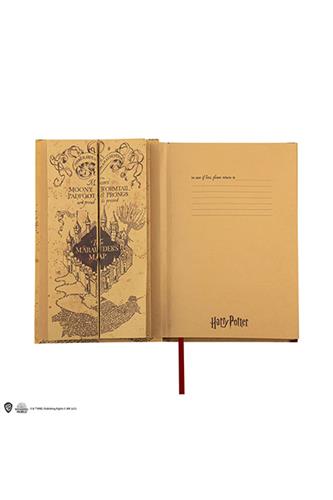 Harry Potter - Marauders' Map Notesbog m. linjer