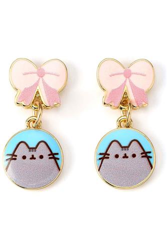 Pusheen - Pink Bows Øreringe